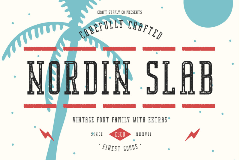 nordin-slab-vintage-font-family