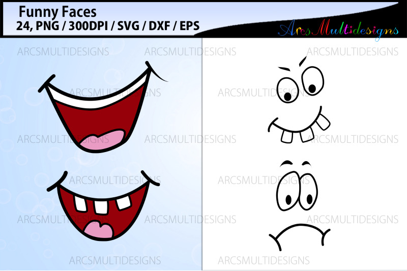 funny-faces-svg-bundle