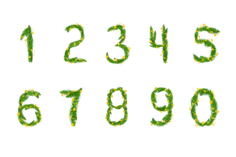 a-set-of-numbers-from-fir-branches