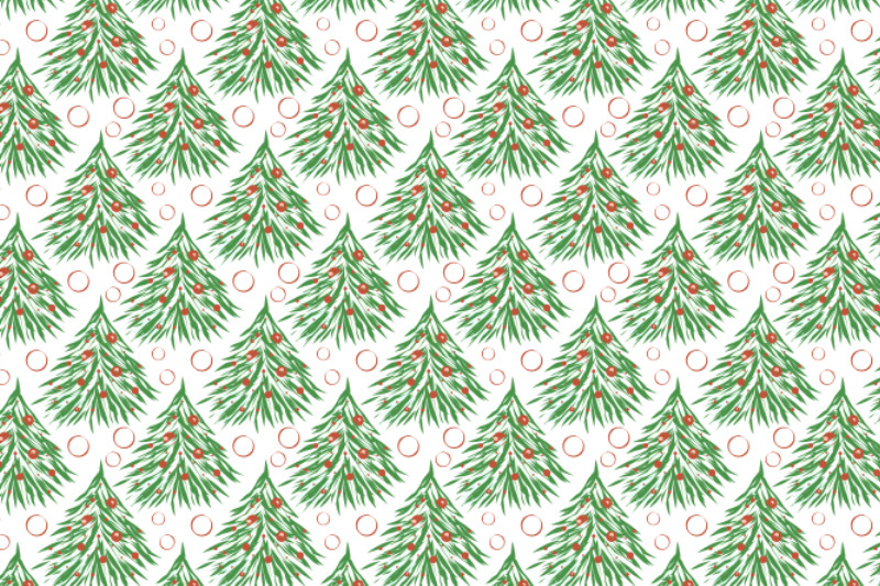 christmas-tree-seamless-pattern