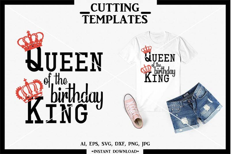 queen-of-the-birthday-king-silhouette-cricut-cameo-svg