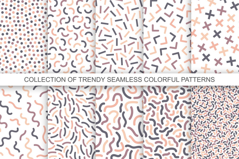 minimalistic-color-seamless-patterns