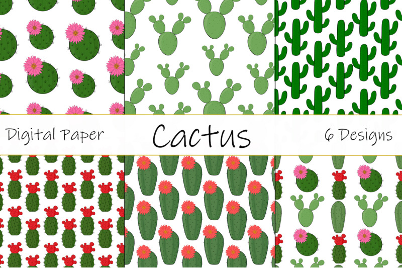 cactus-patterns-vector-digital-paper-cactus-svg