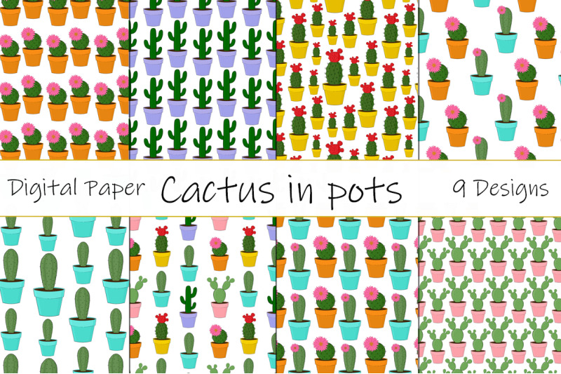 cactus-patterns-vector-digital-paper-cactus-svg