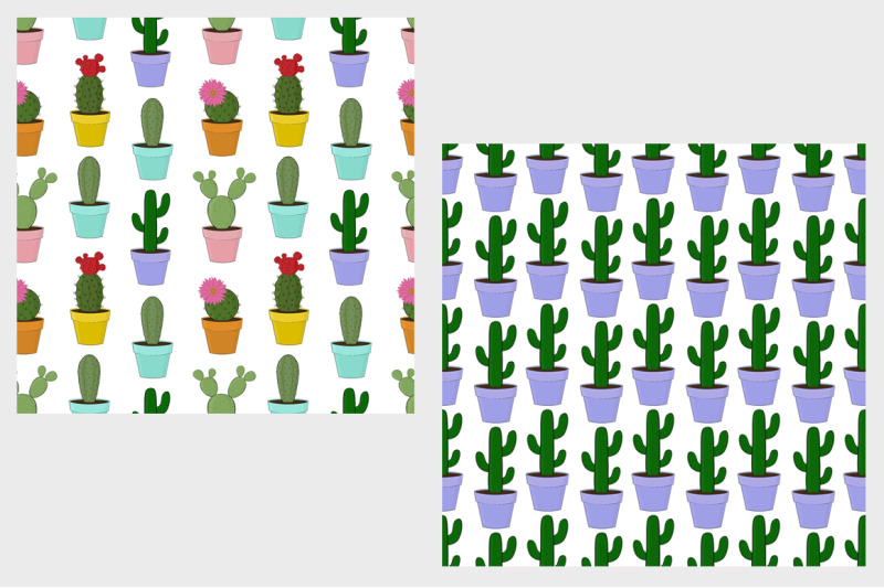 cactus-patterns-vector-digital-paper-cactus-svg