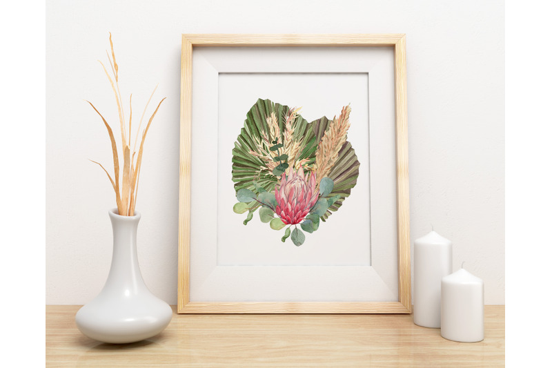 moody-boho-floral-watercolor-set-protea-amp-eucalyptus-frames