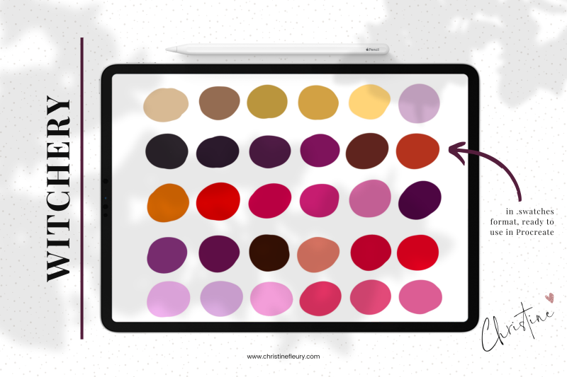 witchery-procreate-color-palette