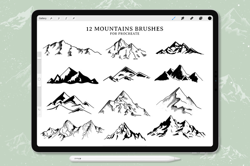 procreate-stamp-brushes-set-of-12-mountains-brushes