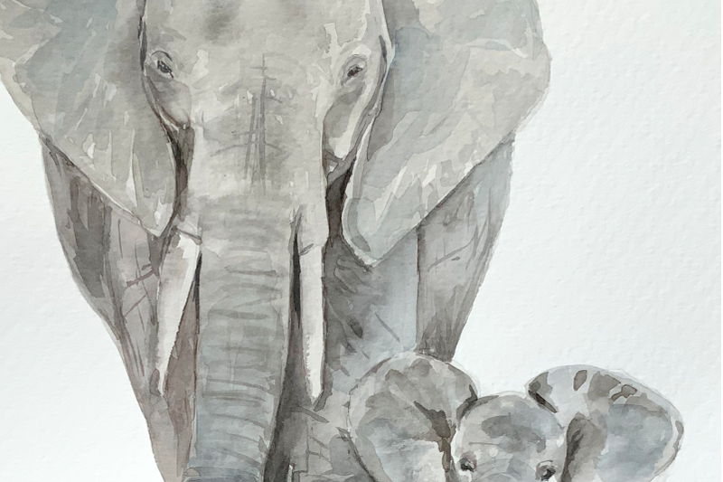 watercolour-mother-and-baby-elephants-clip-art-and-print