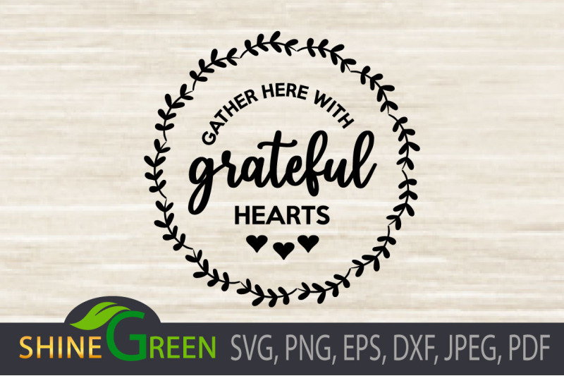 gather-grateful-hearts-fall-svg-round-wood-sign-dxf-eps-png