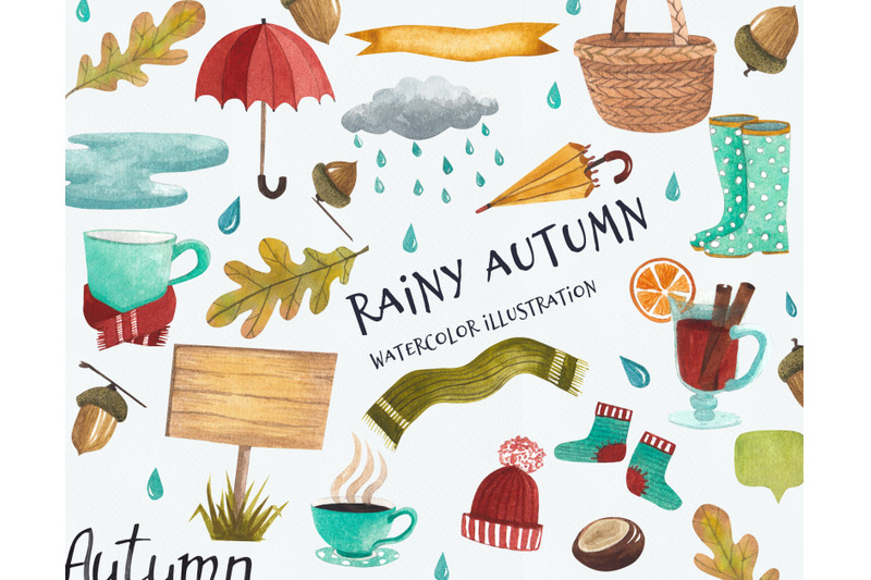 rainy-autumn-autumn-set-watercolor-autumn-illustration-clipart