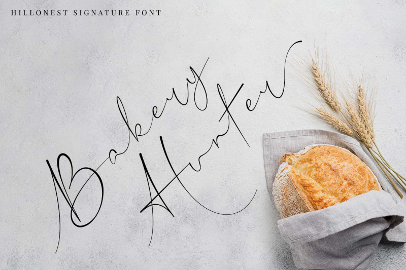 hillonest-signature-font
