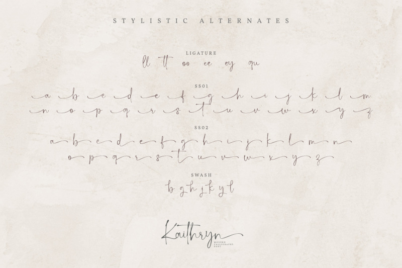 kaithryn-calligraphy-font