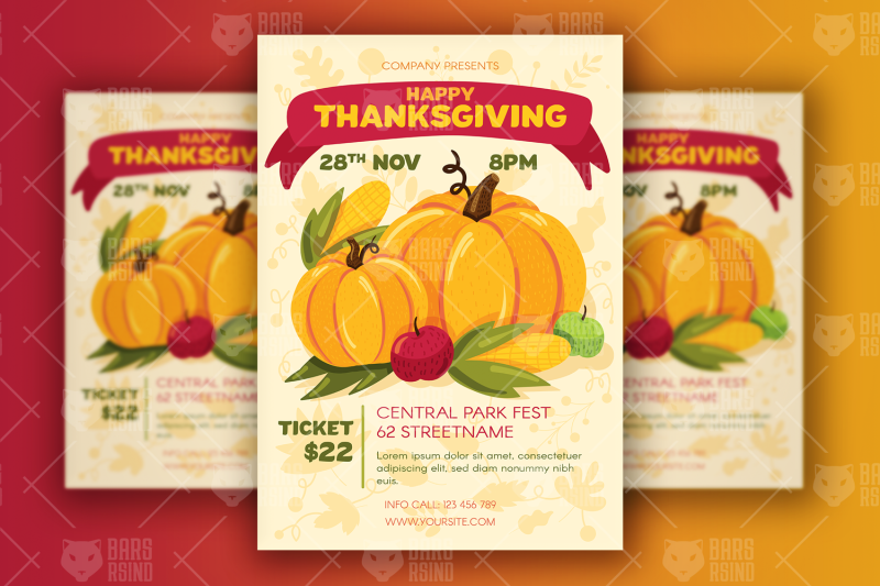 thanksgiving-poster-with-harvest