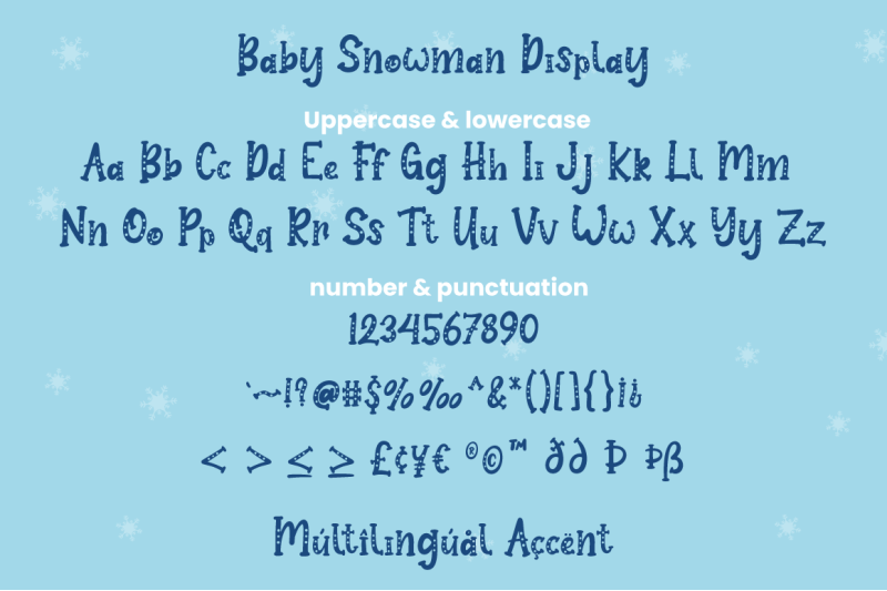 baby-snowman-christmas-font