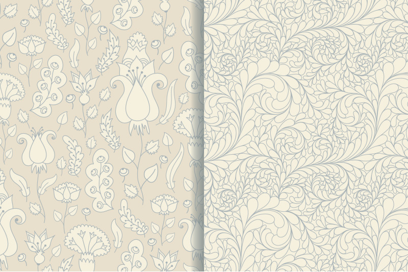 set-of-10-seamless-pattern-in-floral