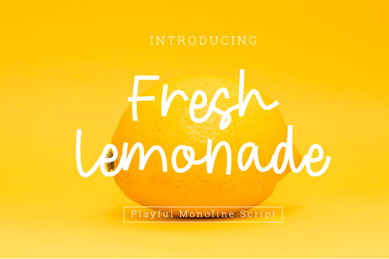 fresh-lemonade-monoline