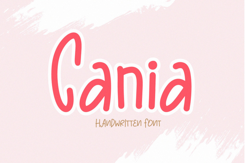 cania-a-cute-handwritten-font