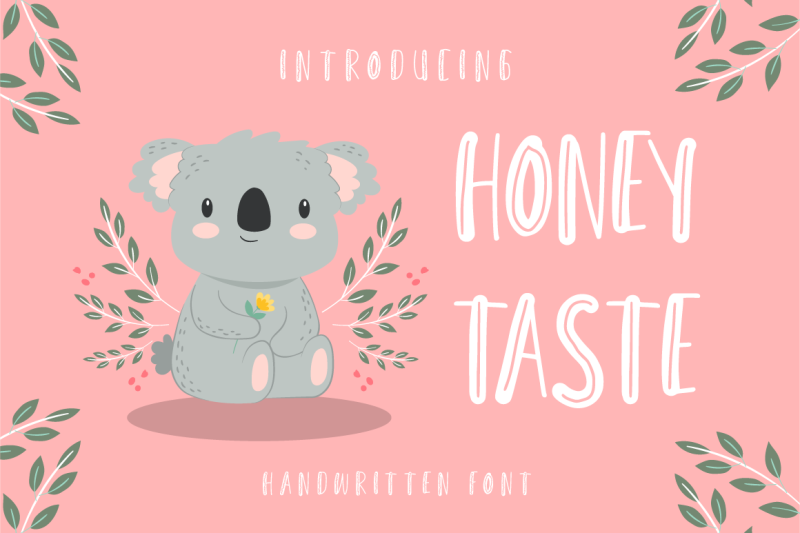 honey-taste-cute-handwritten-font