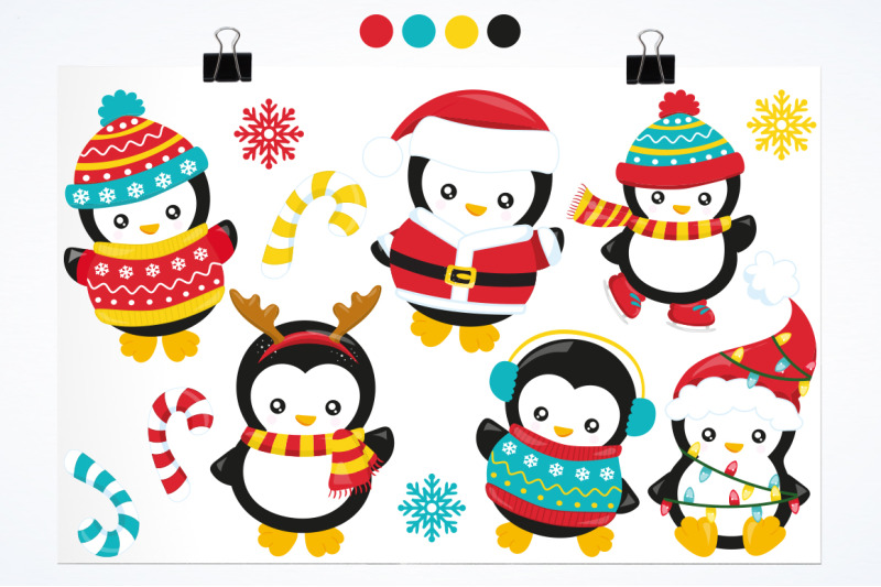 christmas-penguins