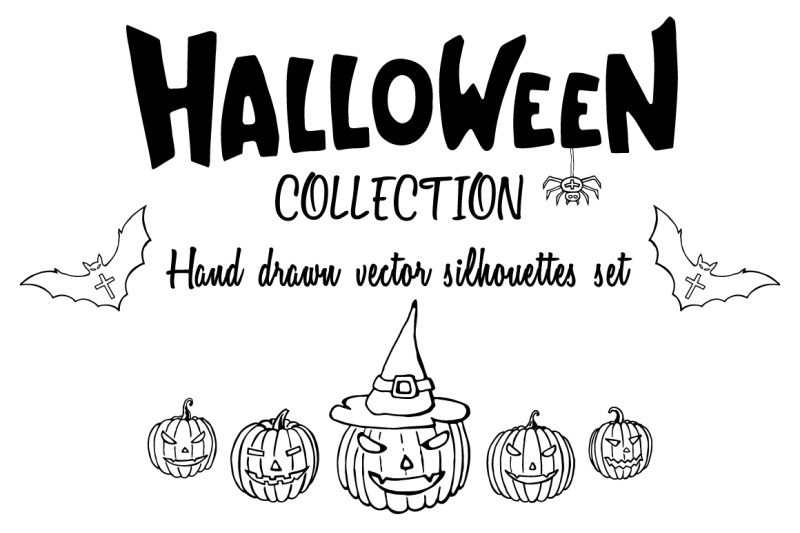 hand-drawn-halloween-silhouettes-illustrations