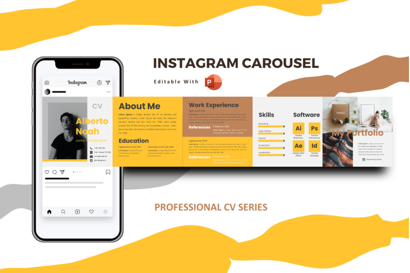 professional-cv-resume-online-instagram-carousel-powerpoint-template