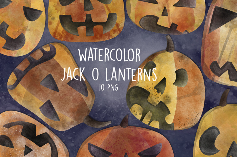 watercolor-jack-o-lantern-watercolor-halloween-clipart-png