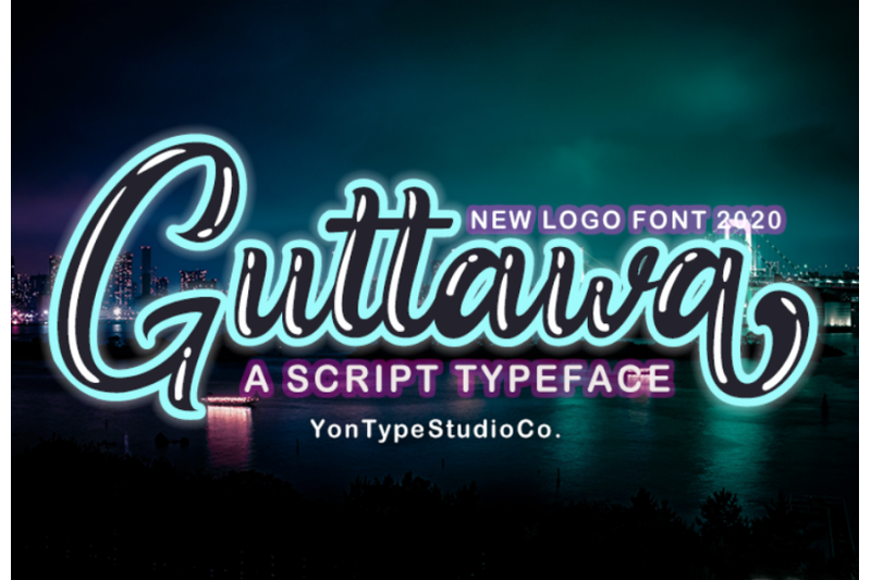 guttawa-a-logo-typeface-font
