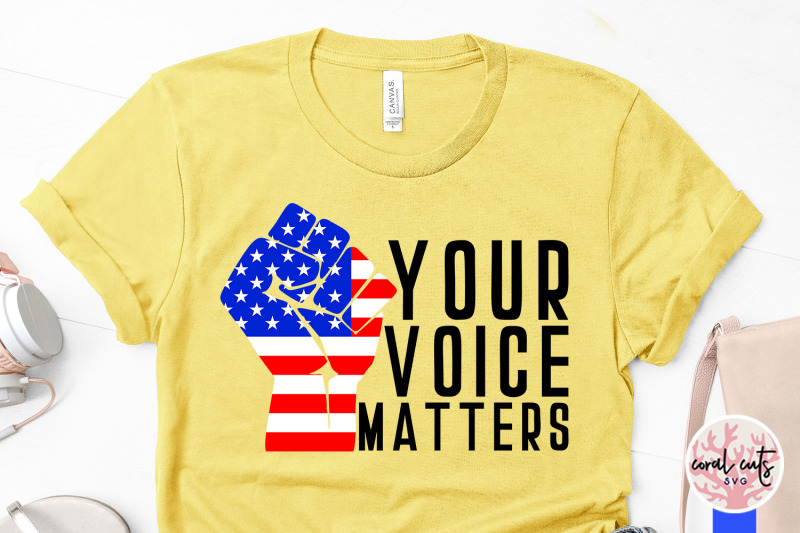 your-voice-matters-us-election-svg-eps-dxf-png
