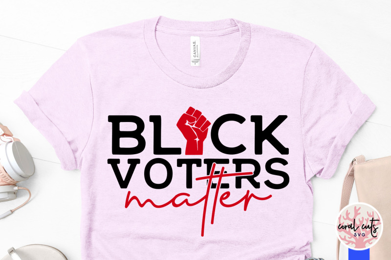 black-voters-matter-us-election-svg-eps-dxf-png