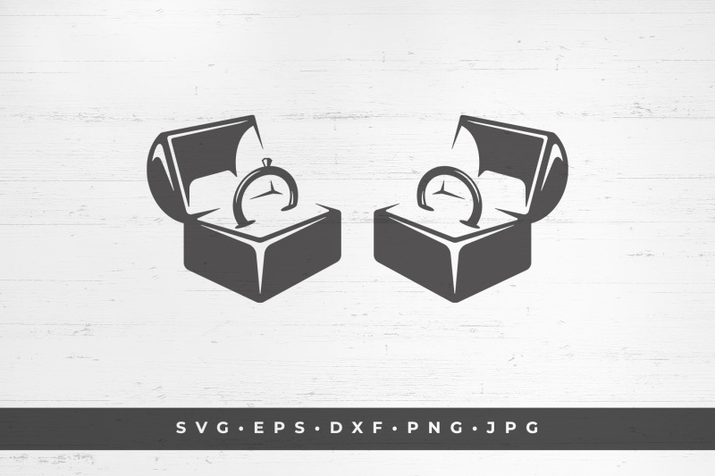 two-jewelry-boxes-with-two-wedding-rings-vector-illustration-svg-pn