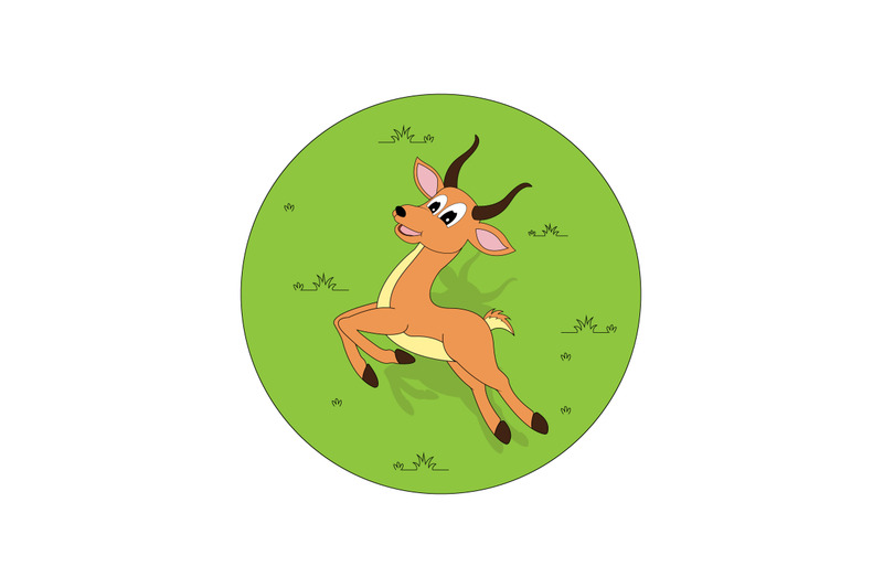 cute-impala-animal-cartoon
