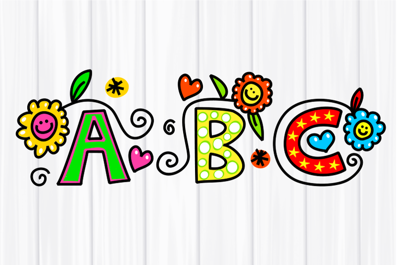 hand-drawn-doodle-monogram-alphabet-letters
