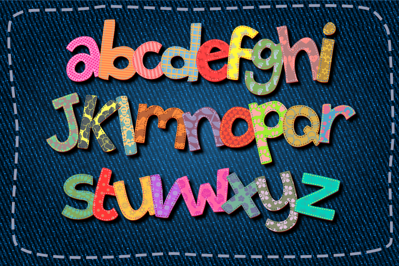 alphabet-stitch-fabric-clipart-letters