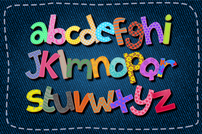 alphabet-stitch-fabric-clipart-letters