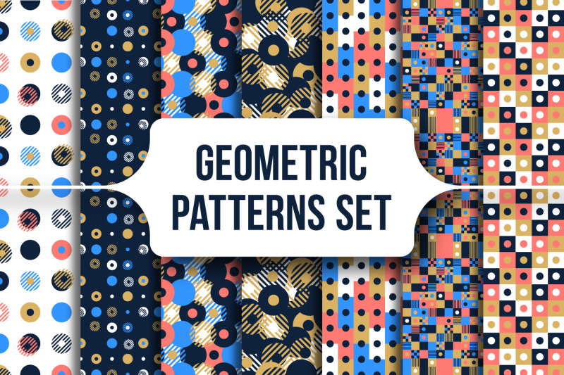 abstract-geometric-patterns-set