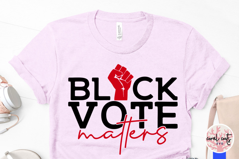 black-vote-matters-us-election-svg-eps-dxf-png