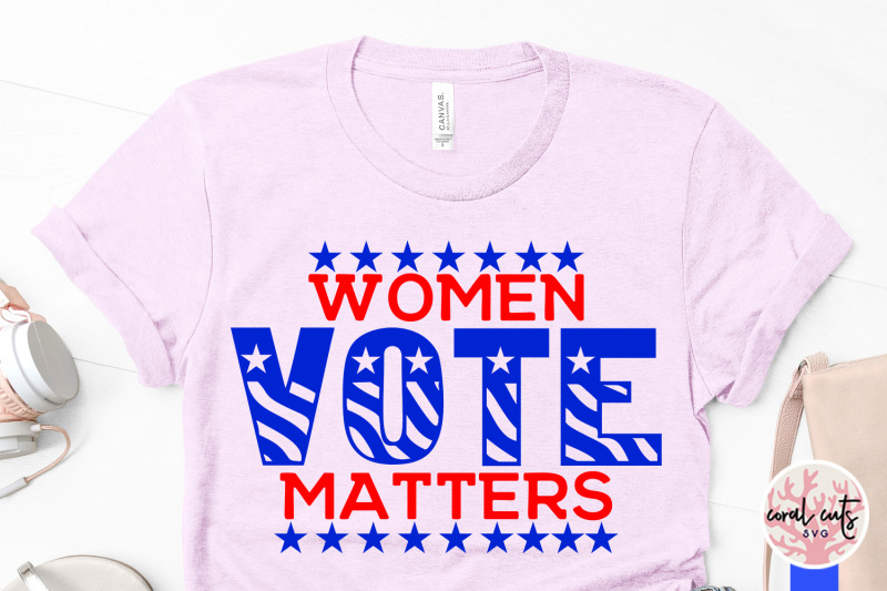 women-vote-matters-us-election-svg-eps-dxf-png