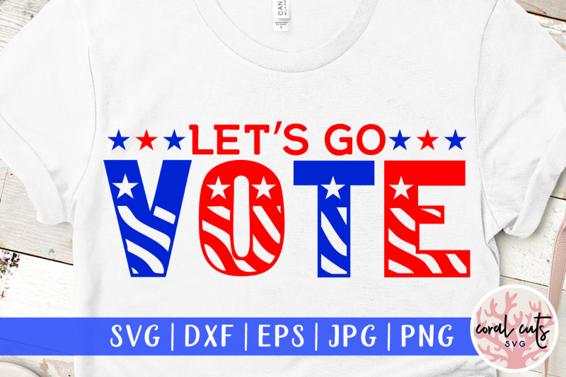 lets-go-vote-us-election-svg-eps-dxf-png