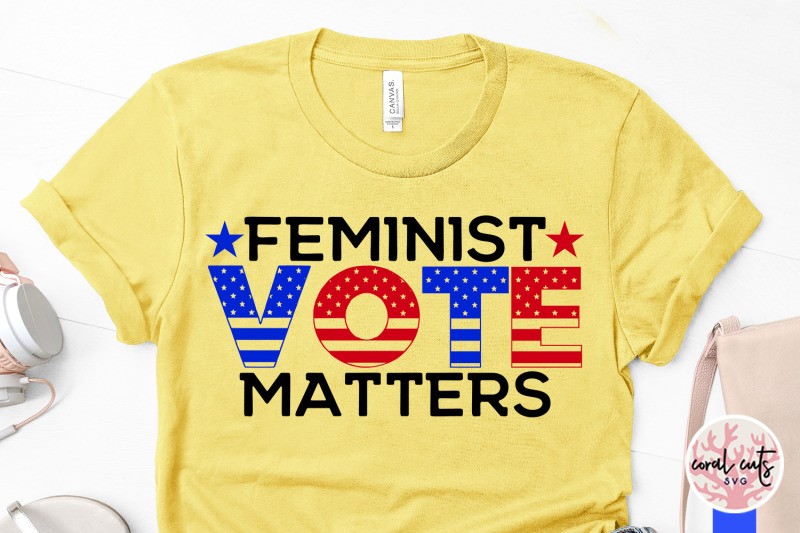 feminist-vote-matters-us-election-svg-eps-dxf-png