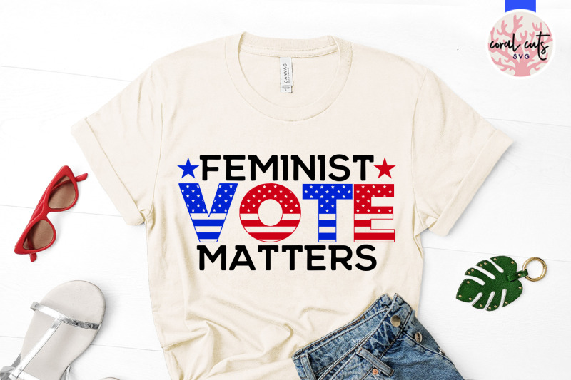 feminist-vote-matters-us-election-svg-eps-dxf-png