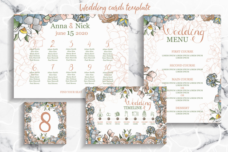 pastel-wedding-invitation-cards-templates-vector