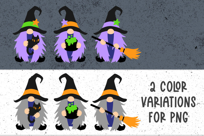 Download Witch svg Halloween gnomes svg Witch clipart Gnome clipart ...