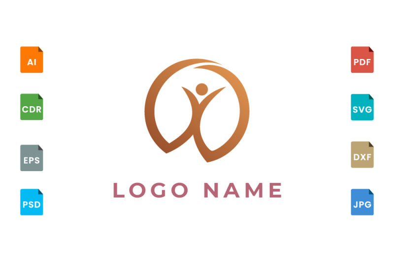 logo-design-of-people-who-are-happy-to-celebrate