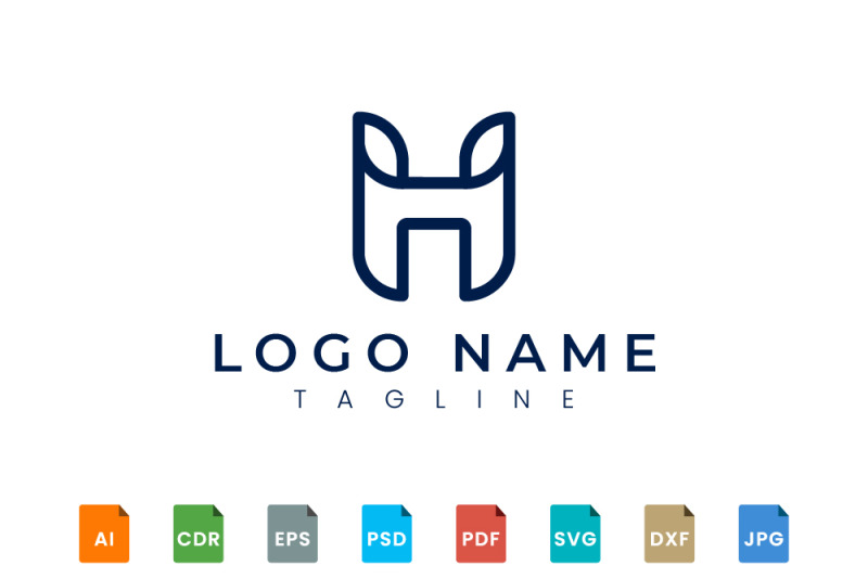 letter-h-logo-design-elegant-and-fashionable