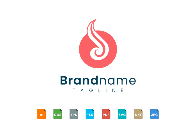 logo-design-combines-circle-with-fire
