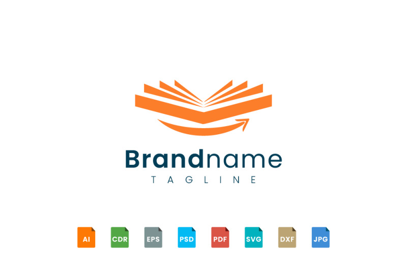 book-logo-design-opens-with-a-smile