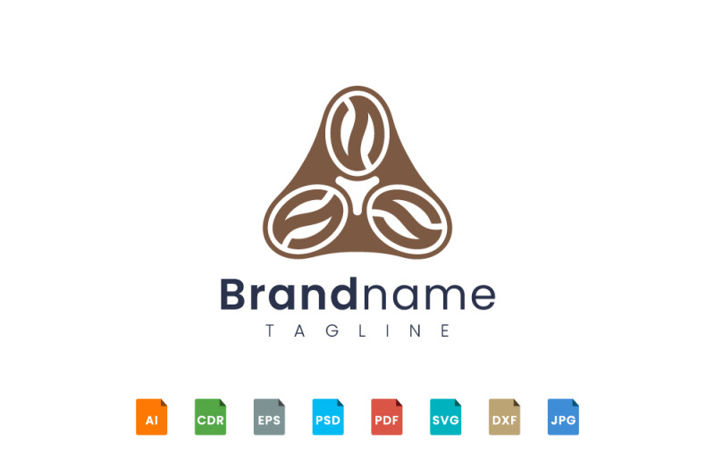triangle-coffee-logo-design
