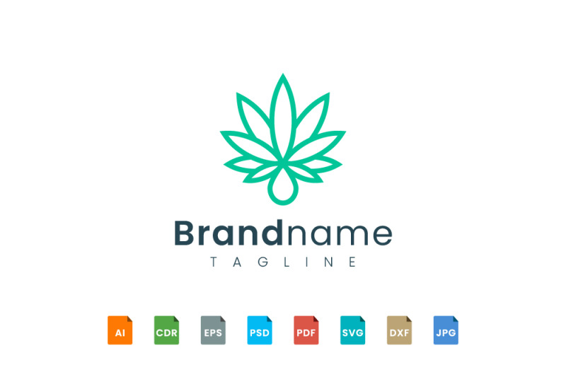 cannabis-leaf-logo-template