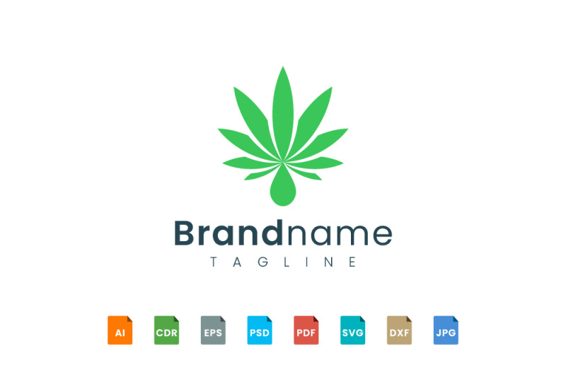 abstract-marijuana-logo-template